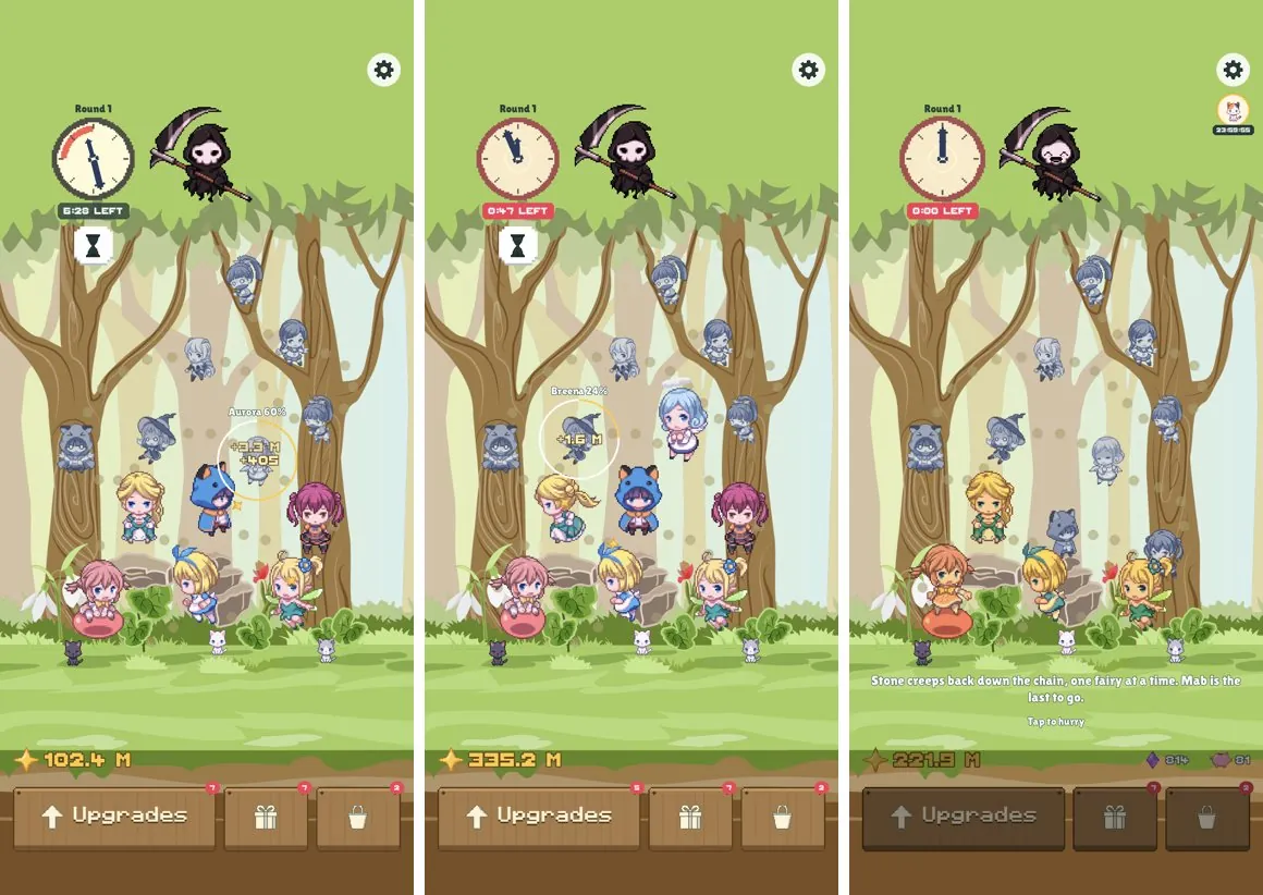 A first round on the phone after the rebalance