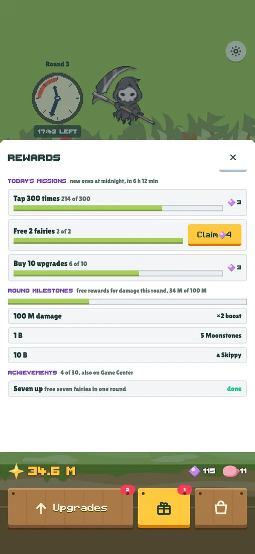 Signed-off board of Rewards